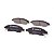 Pastilha Organica Dianteiro Bosch Para Nissan Versa 1.0 2015-2019 - Imagem 1