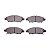 Pastilha Organica Dianteiro Bosch Para Nissan Versa 1.0 2015-2019 - Imagem 4