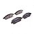 Pastilha Organica Dianteiro Bosch Para Nissan Versa 1.0 2015-2019 - Imagem 3