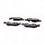 Pastilha Organica Dianteiro Bosch Para Chevrolet Meriva 1.8 2002-2012 - Imagem 1
