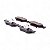 Pastilha Organica Dianteiro Bosch Para Chevrolet Meriva 1.4 2008-2012 - Imagem 4