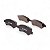 Pastilha Organica Dianteiro Bosch Para Citroen C4 1.6 2009-2015 - Imagem 4