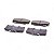 Pastilha Organica Dianteiro Bosch Para Toyota Hilux 2.7 1998-2005 - Imagem 1