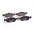 Pastilha Organica Dianteiro Bosch Para Fiat Punto 1.4 2014-2017 - Imagem 4