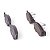 Pastilha Organica Dianteiro Bosch Punto 1.6 2010-2012 0986bb0280 - Imagem 2