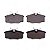 Pastilha Organica Dianteiro Bosch Para Chevrolet Kadett 1.8 1991-1997 - Imagem 2