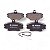 Pastilha Organica Dianteiro Bosch Para Renault Megane 2.0 1998-2001 - Imagem 1