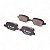 Pastilha Organica Traseiro Bosch Para Fiat Linea Hlx 1.8 2010-2011 - Imagem 4