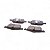 Pastilha Organica Dianteiro Bosch Astra 2.0 2009 0986bb0978 - Imagem 3