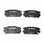 Pastilha Organica Traseiro Bosch Para Chevrolet Captiva 2.4 2009-2015 - Imagem 3