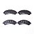 Pastilha Organica Dianteiro Bosch Para Chevrolet Blazer 2.8 2000-2005 - Imagem 2