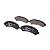 Pastilha Organica Dianteiro Bosch Blazer Executive 4x4 2.8 2001-2009 - Imagem 1