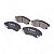 Pastilha Organica Dianteiro Bosch Tracker 1.8 2013-2016 0986bb0903 - Imagem 1
