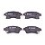 Pastilha Organica Dianteiro Bosch Tracker 1.8 2013-2016 0986bb0903 - Imagem 4