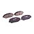 Pastilha Organica Dianteiro Bosch Para Honda Civic 1.6 1995-2000 - Imagem 1