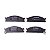 Pastilha Organica Dianteiro Bosch Para Toyota Camry 3.0 1991-1996 - Imagem 3