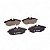 Pastilha Organica Dianteiro Bosch C3 1.4 2003-2012 0986bb0600 - Imagem 2