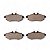 Pastilha Organica Dianteiro Bosch C3 1.4 2003-2012 0986bb0600 - Imagem 3