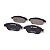 Pastilha Organica Dianteiro Bosch Para Peugeot 307 2.0 2004-2012 - Imagem 1
