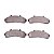 Pastilha Organica Dianteiro Bosch Para Ford Ranger 4.0 1994-2002 - Imagem 2
