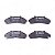 Pastilha Organica Dianteiro Bosch Para Ford Ranger 4.0 1994-2002 - Imagem 3
