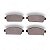 Pastilha Organica Traseiro Bosch Cruze Sport6 1.8 2011-2016 - Imagem 4