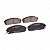 Pastilha Organica Dianteiro Bosch Para Hyundai Hr 2.5 2007-2012 - Imagem 4