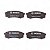 Pastilha Organica Traseiro Bosch Pajero Full 3.2 2013-2025 - Imagem 3