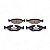 Pastilha Organica Dianteiro Bosch Para Volkswagen Gol 1.8 1996-2003 - Imagem 1