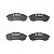Pastilha Organica Dianteiro Bosch L200 Sport 2.5 1997-2003 - Imagem 3