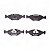 Pastilha Organica Dianteiro Bosch Palio 1.3 2000-2005 0986bb0277 - Imagem 3