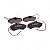 Pastilha Organica Dianteiro Bosch Para Peugeot 607 3.0 2000-2004 - Imagem 3