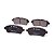 Pastilha Organica Dianteiro Bosch Para Ford Ka Sedan 1.5 2015-2018 - Imagem 2