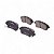 Pastilha Organica Dianteiro Bosch Para Ford Ka Sedan 1.5 2015-2018 - Imagem 1