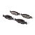 Pastilha Organica Dianteiro Bosch Para Chevrolet Montana 1.4 2010-2025 - Imagem 4