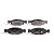 Pastilha Organica Dianteiro Bosch Para Chevrolet Montana 1.4 2010-2025 - Imagem 1