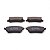 Pastilha Organica Traseiro Bosch Para Volkswagen Jetta 2.5 2006-2010 - Imagem 1