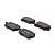 Pastilha Organica Traseiro Bosch New Beetle 2.0 2007-2010 - Imagem 4