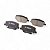Pastilha Organica Dianteiro Bosch Para Jeep Commander 2.0 2021-2025 - Imagem 4