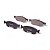 Pastilha Organica Dianteiro Bosch Para Fiat Doblo 1.6 2001-2003 - Imagem 4