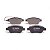 Pastilha Organica Dianteiro Bosch Para Renault Clio 1.6 2006-2009 - Imagem 3