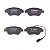 Pastilha Organica Dianteiro Bosch Megane Sedan 1.6 2006-2011 - Imagem 2