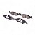 Pastilha Organica Dianteiro Bosch Para Ford Ka 1.6 2000-2014 - Imagem 4