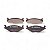 Pastilha Organica Dianteiro Bosch Golf 1.8 1994-1997 0986bb0045 - Imagem 1