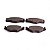 Pastilha Organica Dianteiro Bosch Golf 1.8 1994-1997 0986bb0045 - Imagem 2