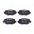 Pastilha Organica Traseiro Bosch Para Jeep Commander 1.3 2021-2025 - Imagem 4