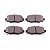 Pastilha Organica Traseiro Bosch Para Jeep Commander 1.3 2021-2025 - Imagem 3