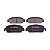 Pastilha Organica Dianteiro Bosch Para Honda Hr-V 1.5 2019-2022 - Imagem 1