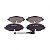 Pastilha Organica Dianteiro Bosch Para Audi A3 Sedan 1.8 2013-2016 - Imagem 1