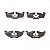 Pastilha Organica Dianteiro Bosch Polo Sedan 1.6 2002-2006 - Imagem 2
